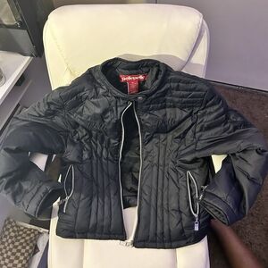Pelle Pelle Women's Black Quilted Jacket